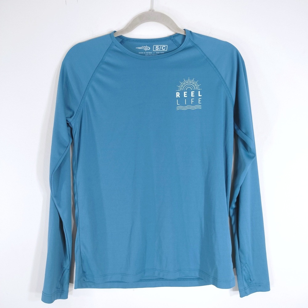 Reel Life Sun Shirt; Long Sleeve UPF Fishing Performance Tee - Picture 2 of 8